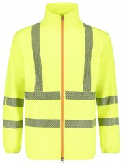Adamo 109131 Augstas Redzamības Softshell Jaka Dzeltena
