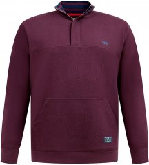 D555 Lancaster Stepēts Džemperis Bordo