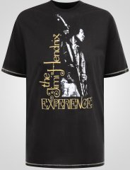 D555 Stokes Official Jimi Hendrix Experience T-krekls ar Apdruku
