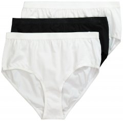 Ulla Popken 309783 Biksītes 3 gab. Balts