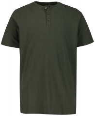 JP1880 726695 Henley T-krekls Tumši olīvu
