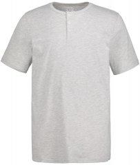 JP1880 726695 Henley T-krekls Pelēks melanžs