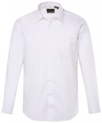 JP1880 804890 Negludināms biznesa krekls ar garām piedurknēm Balts TALL