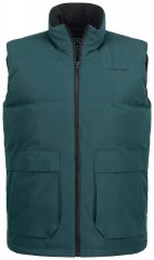 STHUGE 821232 Veste stepēta ar rāvējslēdzēju Olīvzaļš