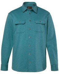 JP1880 Jersey Shirt Long Sleeve Modern Fit Blue