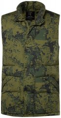 JP1880 831610 Veste stepēta kamuflāžas rakstā Zaļš