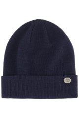 JP1880 834029 Adīta cepure Tumši zils