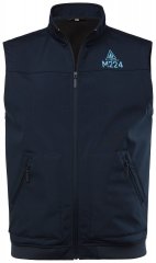 Men+ 414 Softshell veste ar stāvapkakli Tumši zils