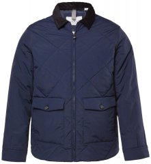 JP1880 842790 Stepēta bomber jaka no pārstrādāta materiāla Tumši zils