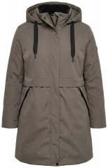 Ulla Popken 845111 Parka Tumši zaļš