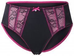 Ulla Popken 845885 Biksītes ar ziediem ar mežģīnēm Rozā