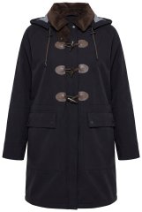 Ulla Popken 846278 Softshell mētelis Melns
