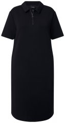 Ulla Popken 848105 Džempera kleita Melns
