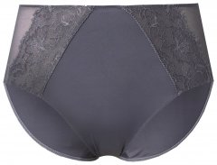 Ulla Popken 848693 Biksītes ar mežģīnēm Antracīta