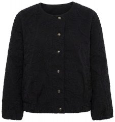 Ulla Popken 848940 Bomber jaka Melns