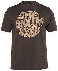 JP1880 851001 Rolling Stones Retro Logo T-krekls Lazdu rieksts