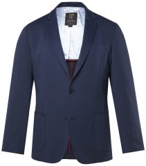 JP1880 851032 Žakete ar vieglu pusoderi Tumši zils