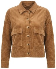 Ulla Popken 853421 Velveta jaka Brūns