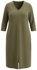 Ulla Popken 853510 Midi kleita ar kabatām Haki