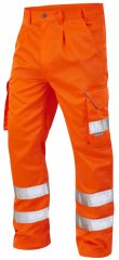Leo Bideford Cargo Pants Hi-Vis Orange
