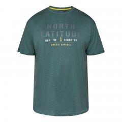 North Latitude T-Shirt Zaļa/Haki