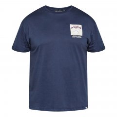 North Latitude T-Shirt With Print Tumši zila