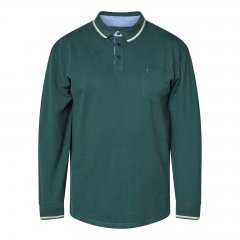 North Latitude Superflex Polo LS Zaļa/Haki