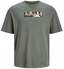 Jack & Jones JCOAOP PRINT T-Shirt Agave Green