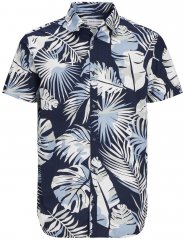 Jack & Jones JOSHUA Floral Shirt Navy Blazer