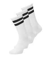 Jack & Jones Travis Tenisa zeķes Balts 3-pack