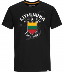 Motley Denim Lithuania T-shirt Black