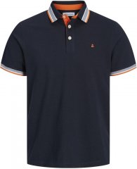 Jack & Jones Paulos Short Sleeve Polo Black Navy