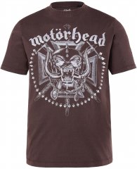 JP1880 Motörhead Soft Jersey Vintage T-Shirt Brown