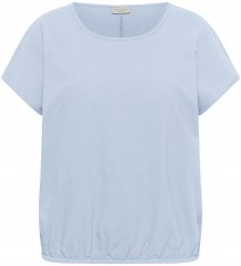 Kaffe Curve Nana Blūze ar īsām piedurknēm Zils