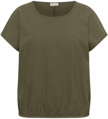 Kaffe Curve Nana Blūze ar īsām piedurknēm Grape Leaf