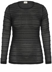 Kaffe Curve Hanna Lace Long Sleeve T-Shirt