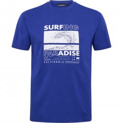 North Latitude T-Shirt Printed Blue