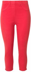 Ulla Popken Stretch Blend Bengaline Pants Neon Red