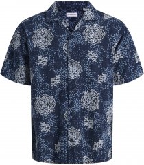 Jack & Jones Alfredo Shirt Short Sleeve Blue