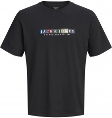 Jack & Jones Nantucket Branding T-Krekls Melns