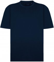 Espionage T015 Plain Crew Neck T-Shirt Navy