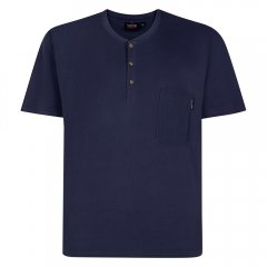 Espionage T447 Grandad Tee Melna