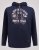 D555 Hector Adventurer Printed Zip Through Hoody Tumši zila - Džemperi un džemperi ar kapuci - Džemperi - 2XL-14XL