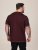 D555 Baldwin Grumpy Old Man Club Print Crew Neck T-shirt Burgundy/ Black Twist - T-krekli - T-krekli - 2XL-14XL