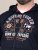 D555 Hector Adventurer Printed Zip Through Hoody Tumši zila - Džemperi un džemperi ar kapuci - Džemperi - 2XL-14XL