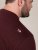 D555 Baldwin Grumpy Old Man Club Print Crew Neck T-shirt Burgundy/ Black Twist - T-krekli - T-krekli - 2XL-14XL