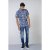 D555 Sheldon Hawaii Shirt Navy - Krekli - Krekli - 2XL-8XL