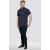 D555 Barrington Short Sleeve Shirt Navy - Krekli - Krekli - 2XL-8XL