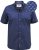 D555 Telford S/S Micro Ao Print Shirt Navy - Krekli - Krekli - 2XL-8XL