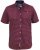D555 Hillcrest S/S Micro Ao Print Shirt Burgundy - Krekli - Krekli - 2XL-8XL